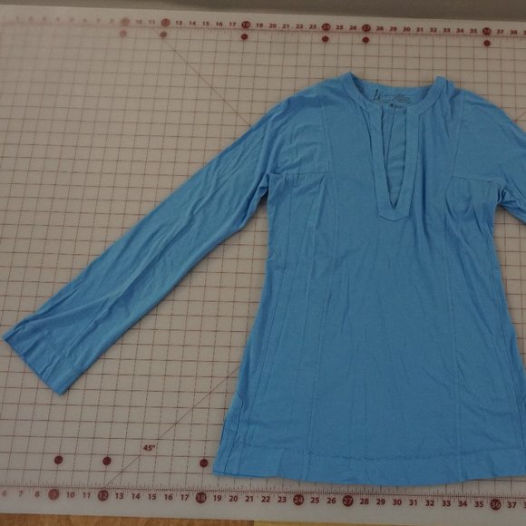 Citizens of Humanity Tunic Long sleeve Blue NWOT - Picture 5 of 11